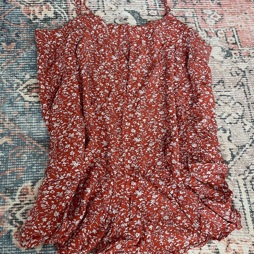 Natural life floral romper